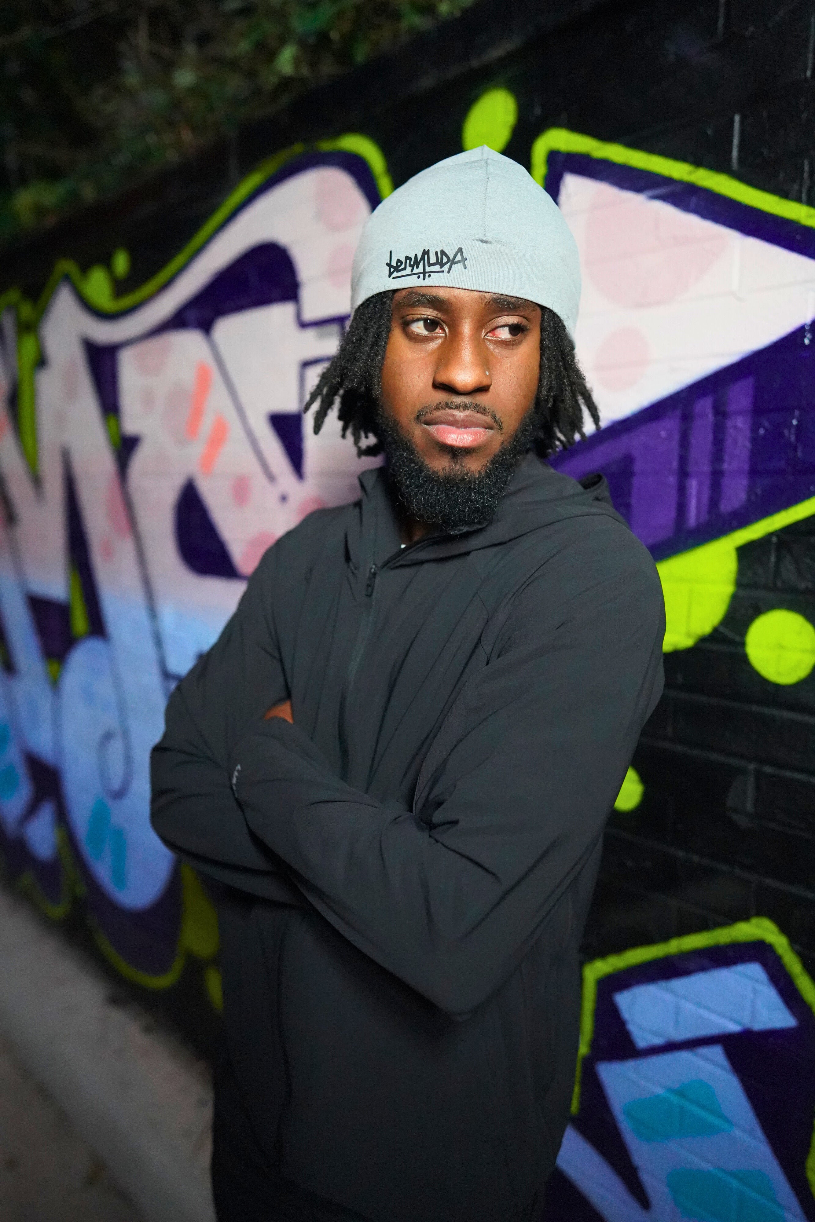 Grey Skull Cap - Bermuda