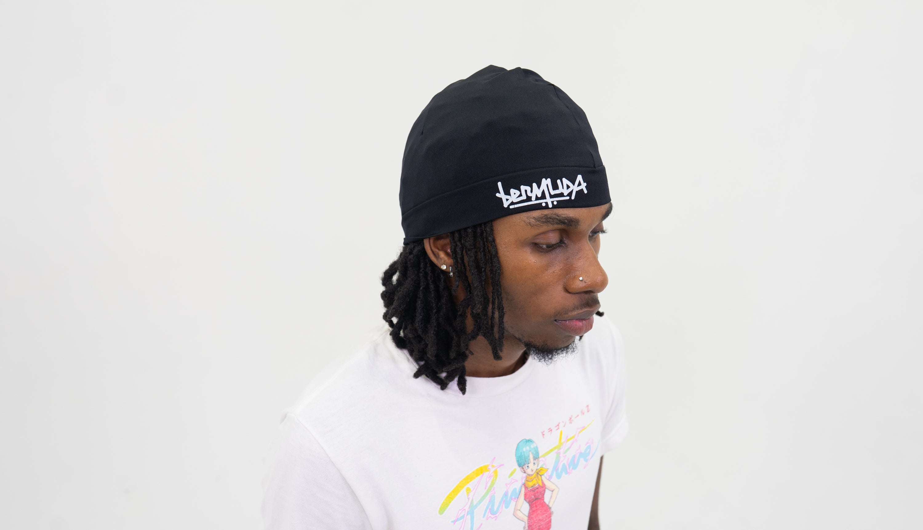 Black Skull Cap