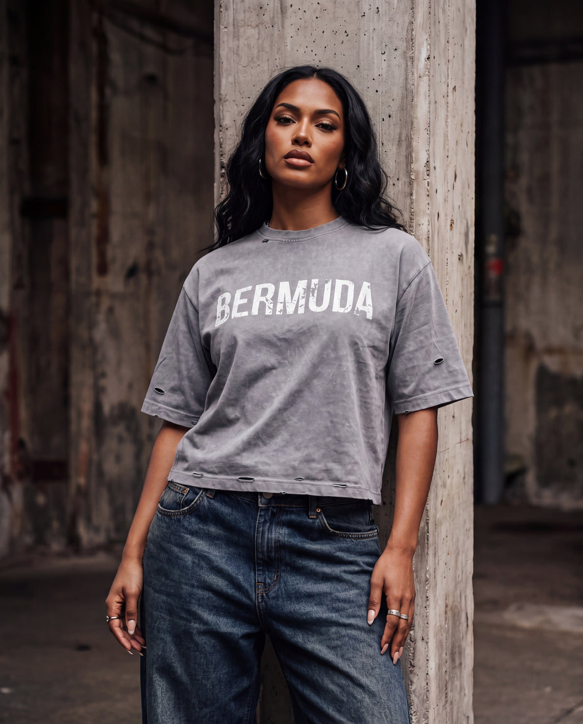 Bermuda® Cropped Tee - Bermuda