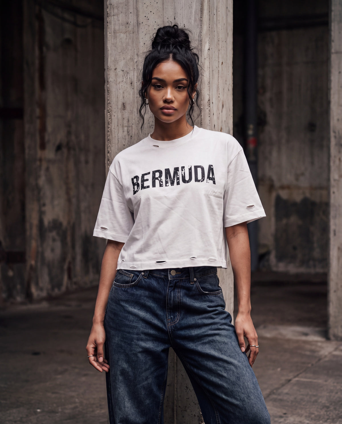 Bermuda® Cropped Tee - Bermuda